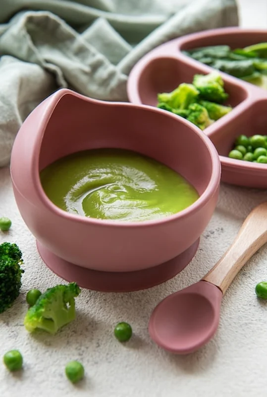 Zdrowe jedzenie dla dzieci w misce